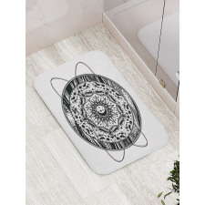 Orbital Hoops Bath Mat