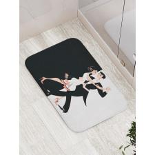 Dancing Couple Bath Mat