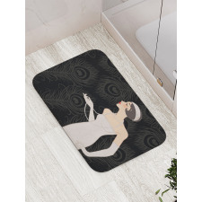 Art Deco Design Bath Mat