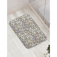 Pebble Stonewall Bath Mat