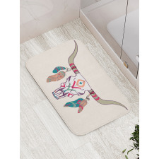 Texas Longhorn Steer Bath Mat