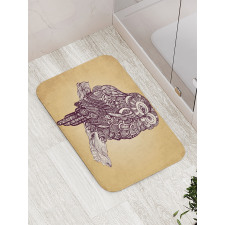 Bird Vintage Style Bath Mat