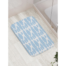 Spiral Crooked Lines Bath Mat