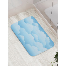 Lamellar Look of Cumulus Bath Mat