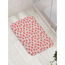 Retro Style Print Bath Mat