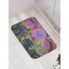 Marigold Blossom Bath Mat