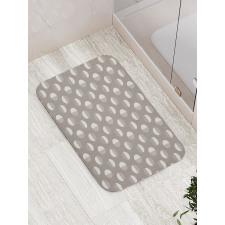 Circles and Zigzags Bath Mat