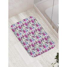 Colorful Summer Nature Bath Mat