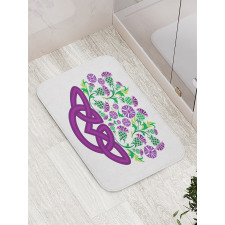 Celtic Knot Basket Form Bath Mat