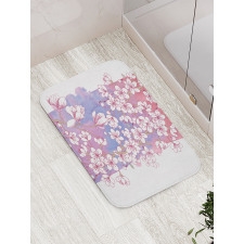 Japanese Spring Bloom Bath Mat