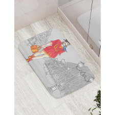 Modern Urban Street Fashion Bath Mat