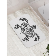 Hawaiian Maori Animal Bath Mat