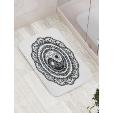 Folk Mandala Bath Mat