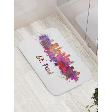 Saint Paul Skyline Bath Mat