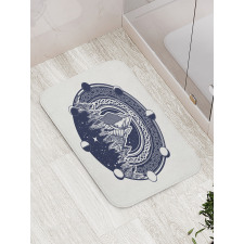 Celtic Style Hills Bath Mat