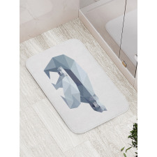 Nordic Animal Art Bath Mat