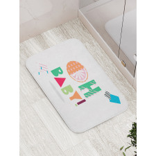 Flat Art Geometric Bath Mat