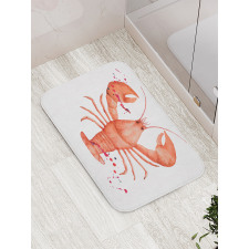 Fresh Organic Seafood Bath Mat