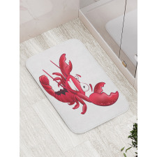 Happy Cartoon Pinchers Bath Mat