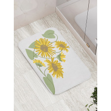 Bedding Plants Artwork Bath Mat