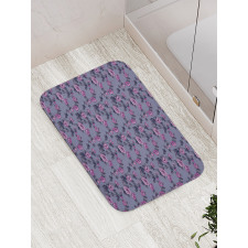 Nostalgic Garden Theme Bath Mat