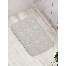 Romantic Tender Garden Art Bath Mat