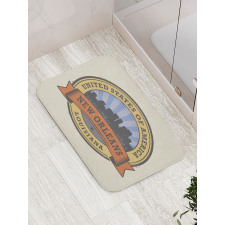 Louisiana City View Bath Mat