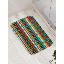 Theme Folkloric Motif Bath Mat