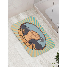 Vocal Hand Mic Bath Mat