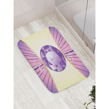 Flourish Gemstone Theme Bath Mat