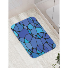 Blob Look Forms Bath Mat