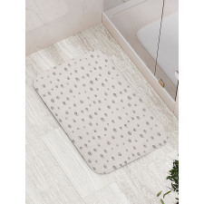 Simple Spiral Circles Bath Mat