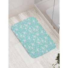 Lily Daisy Field Bath Mat