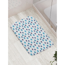 Fishes Anchor Waves Sea Bath Mat