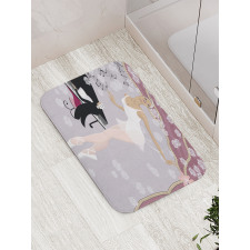 Old Ballroom and Pianist Bath Mat