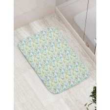 Baby Dinosaurs Cartoon Bath Mat