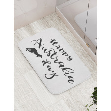 Happy Aussie Day Bath Mat