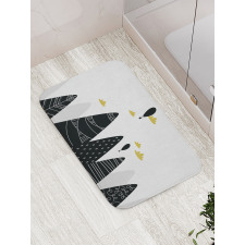 Clouds Mountain Region Bath Mat