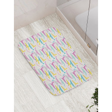 Whales Childish Maritime Bath Mat