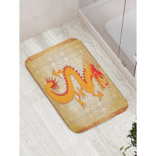 Chinese Folk Elements Bath Mat