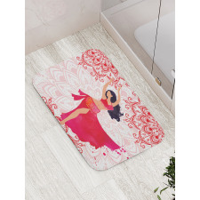 Belly Dancer Woman Bath Mat