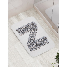 Classical Soccer Balls Bath Mat