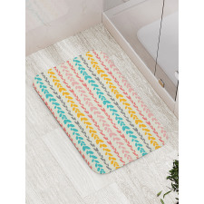 Traditional Aztec Folklore Bath Mat