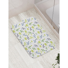 Coming of the Spring Theme Bath Mat