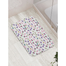 Bouquet of Spring Flowers Bath Mat