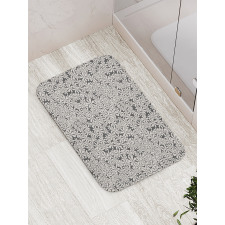 Fictional Chamomile Flower Bath Mat