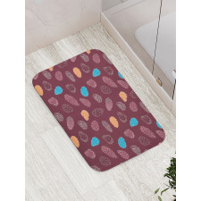 Retro Woodland Creative Bath Mat