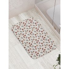 Rustic Woodland Artwork Bath Mat