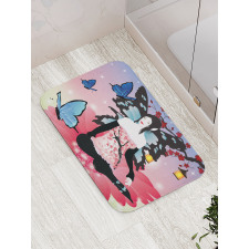 Fairy Girl with Wings Bath Mat