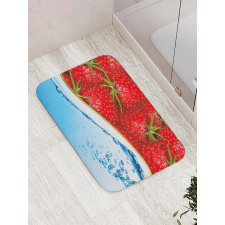 Summer Fruit and Water Bath Mat